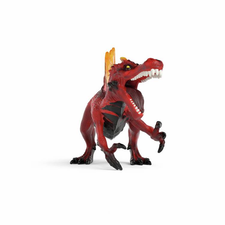 Schleich Eldrador Fire Saurian vs Jungle Lizard playset - British product