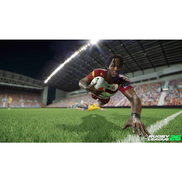 Rugby League 26 Xbox game disc, imported from the UK