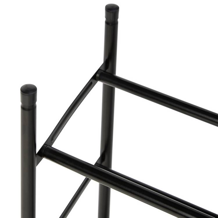 Argos Home Yori black extendable shoe rack - British product