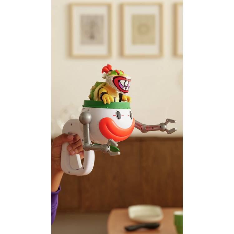 Super Mario Bowser Jr. and Clown Car playset 22.86cm - British product