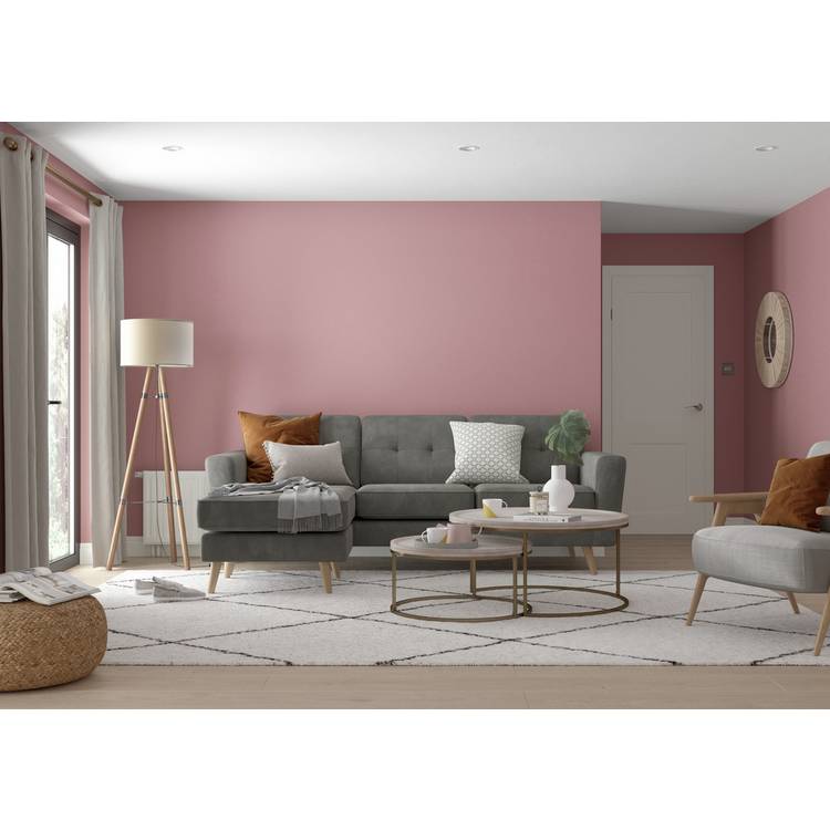 Dulux Easycare Matt Paint 2.5L Pressed Petal, imported from the UK
