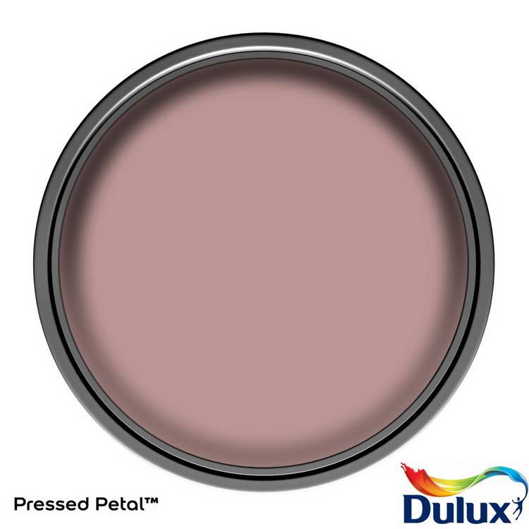 Dulux Easycare Matt Paint 2.5L Pressed Petal, imported from the UK