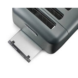 De'Longhi CT04 grey retro toaster, imported from the UK