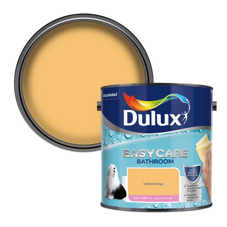 Dulux Easycare Bathroom Soft Sheen California Days 2.5L, UK version