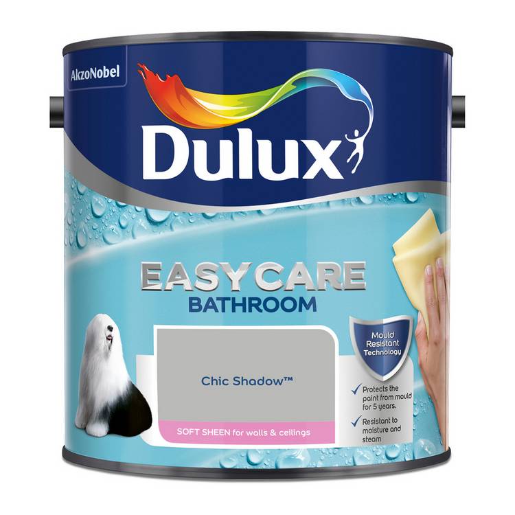 Dulux bathroom paint Chic Shadow 2.5L, imported from the UK