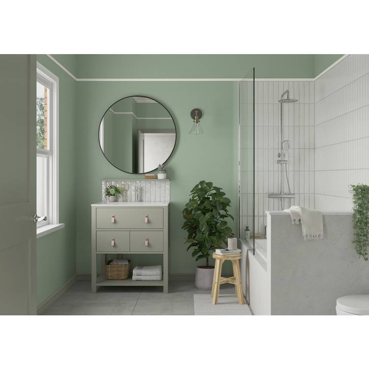 Dulux Dewy Lawn bathroom paint 2.5L, UK version