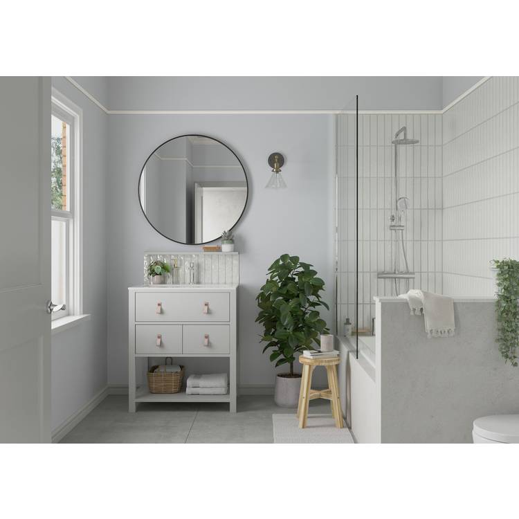 Dulux bathroom paint Frosted Steel 2.5L (British brand)