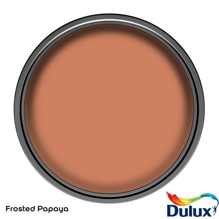 Dulux Easycare Bathroom Paint Frosted Papaya 2.5L (British brand)
