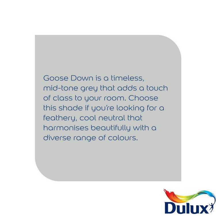 Dulux bathroom paint Goose Down 2.5L, UK version