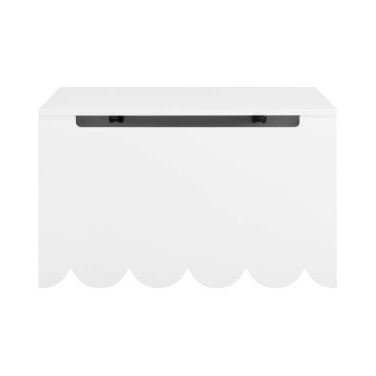 Habitat Joni scalloped toy box white 80L, UK version