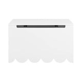 Habitat Joni scalloped toy box white 80L, UK version