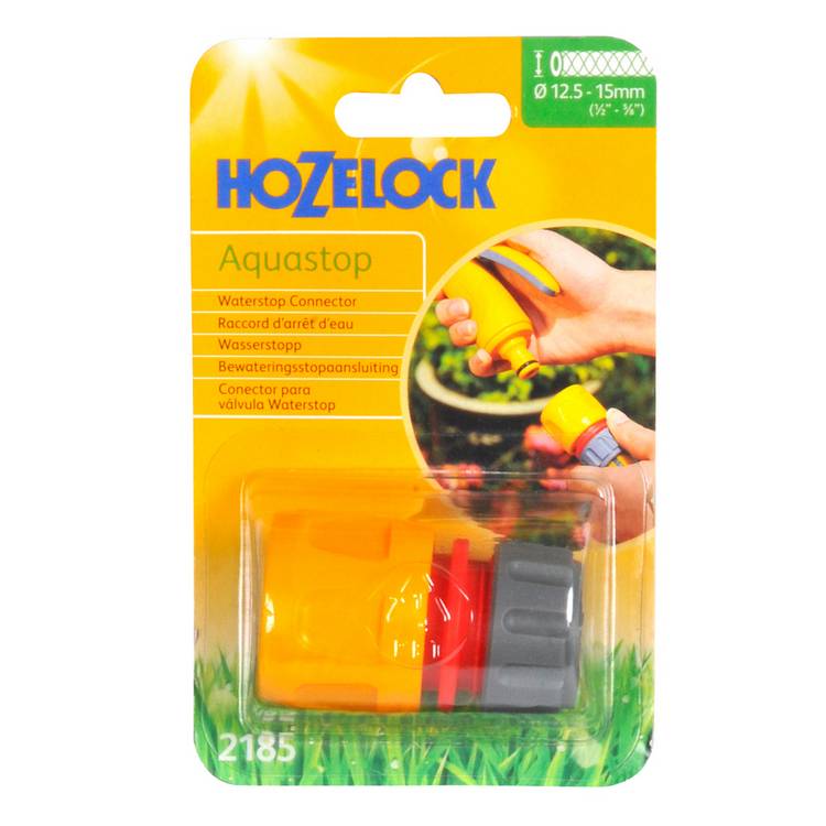 Hozelock Aquastop Connector garden hose accessory, imported from the UK