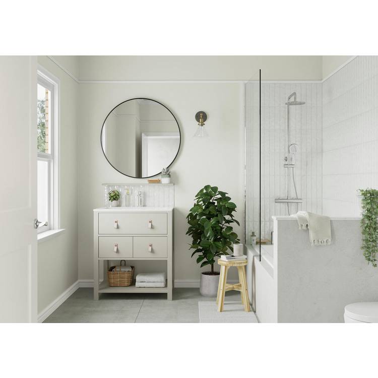 Dulux Easycare Bathroom Paint Jasmine White 2.5L, imported from the UK