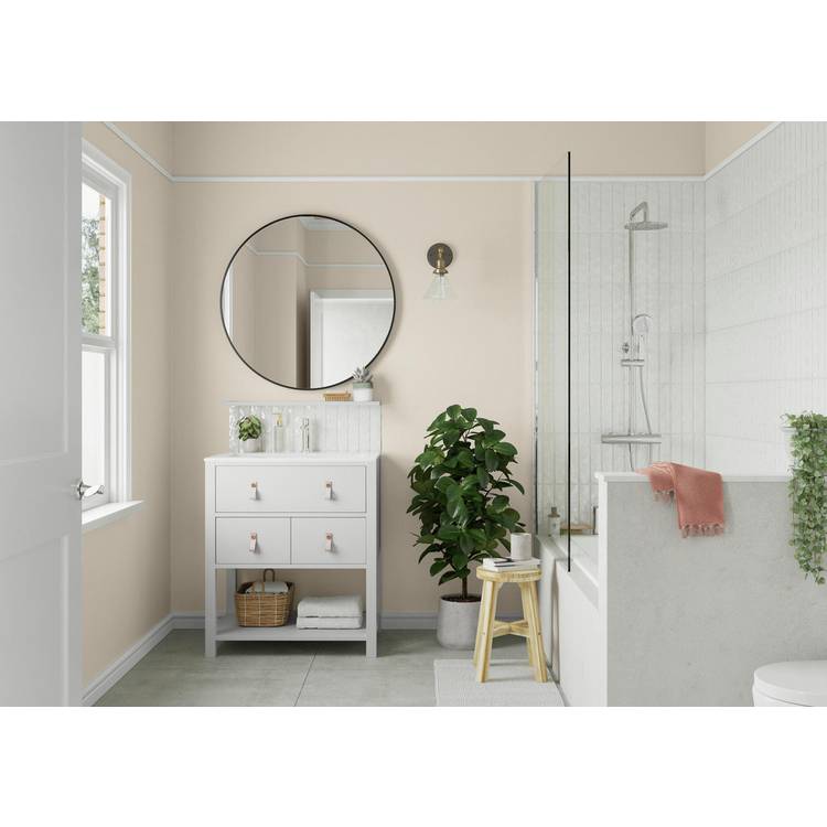 Dulux Easycare Bathroom Paint Magnolia 2.5L, UK version