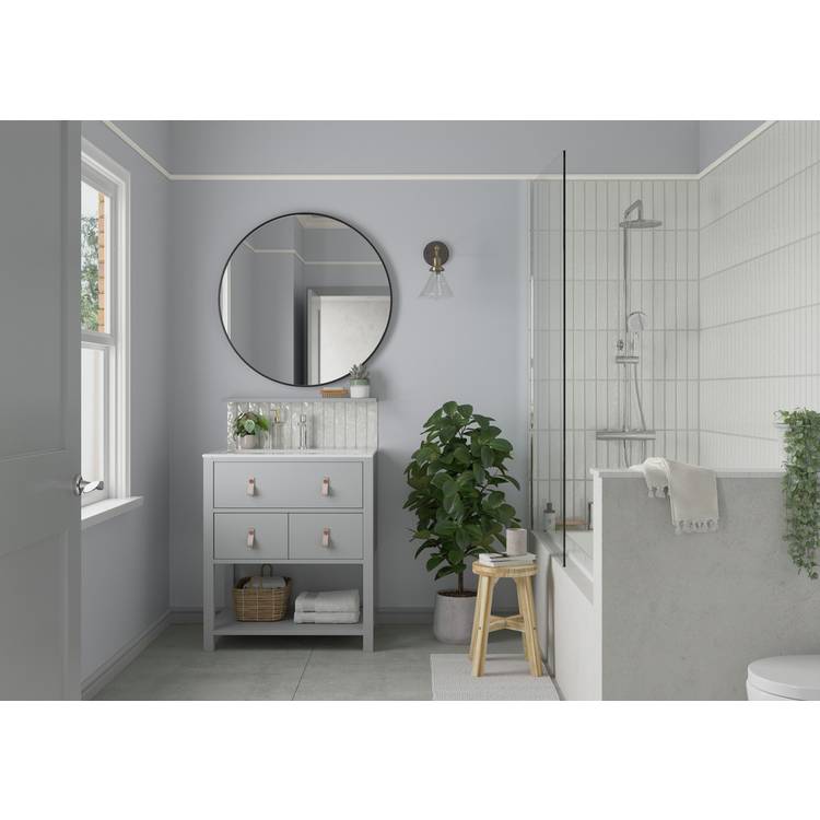 Dulux bathroom paint Misty Mirror grey 2.5L (British brand)