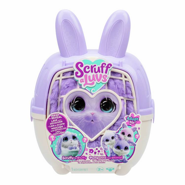 ScruffaLuvs Bunny Scruff soft toy, imported from the UK