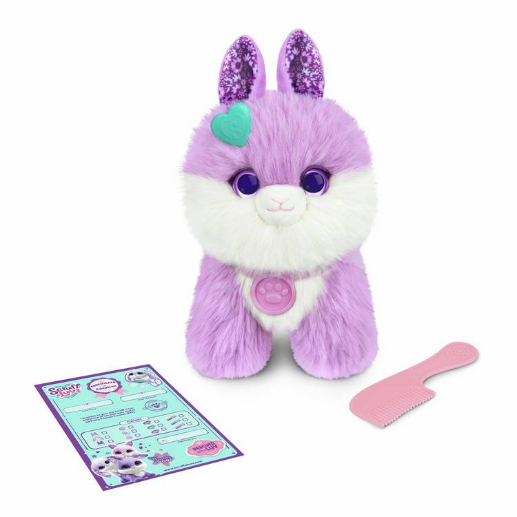 ScruffaLuvs Bunny Scruff soft toy, imported from the UK