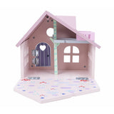 Chad Valley wooden fairy playhouse with furniture and fairies, UK version
