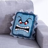 Super Mario Thwomp plush from Club Mocchi-Mocchi - British product