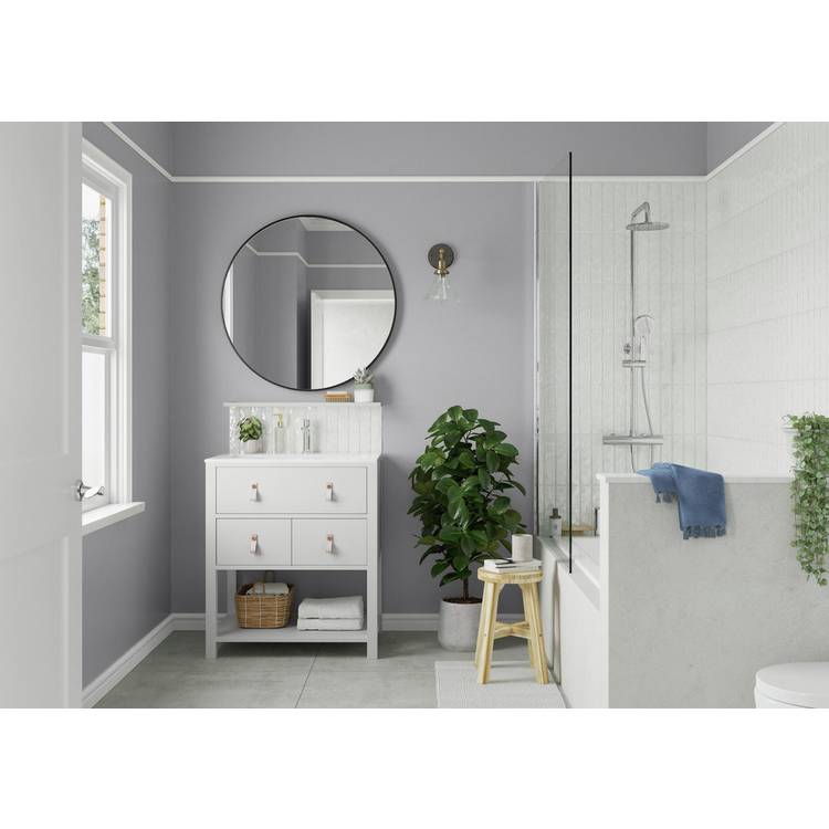 Dulux bathroom paint Warm Pewter 2.5L - British product
