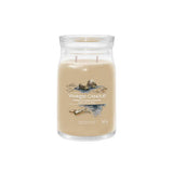 Yankee Signature Amber Sandalwood large scented candle (British brand)