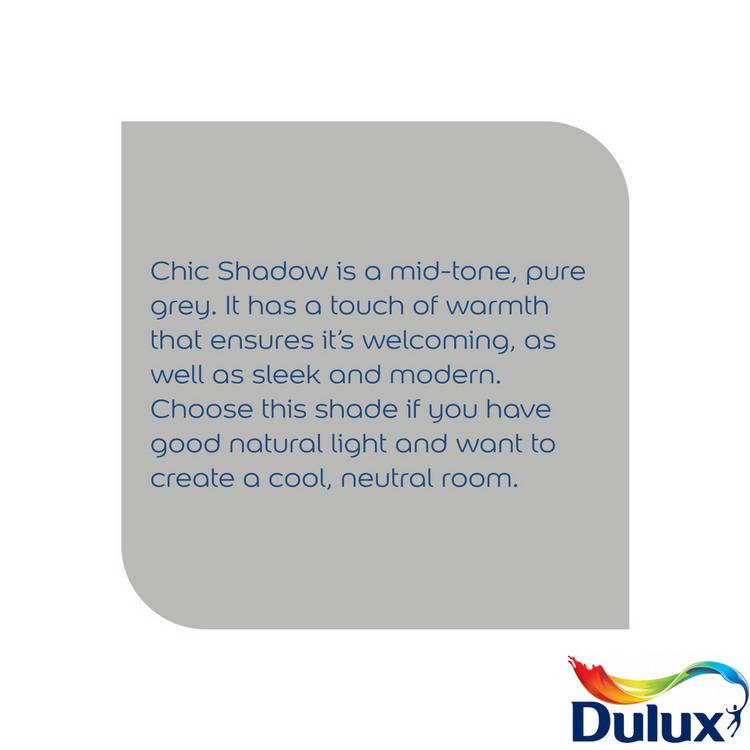 Dulux Easycare Kitchen matt paint Chic Shadow 2.5L, UK version