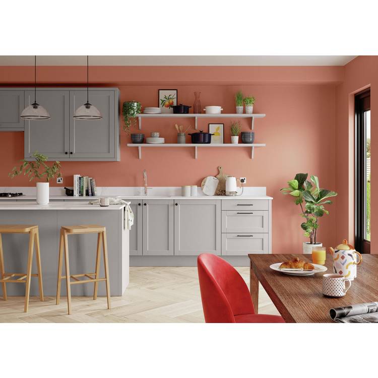 Dulux Easycare Kitchen Matt paint Copper Blush 2.5L, UK version