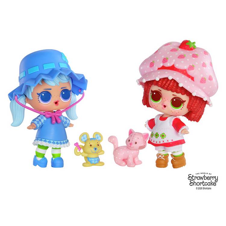 L.O.L. Surprise Strawberry Shortcake collectible doll 9cm (British brand)