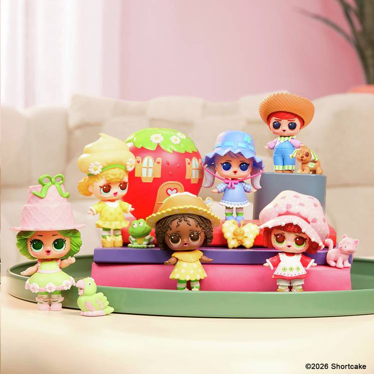 L.O.L. Surprise Strawberry Shortcake collectible doll 9cm (British brand)
