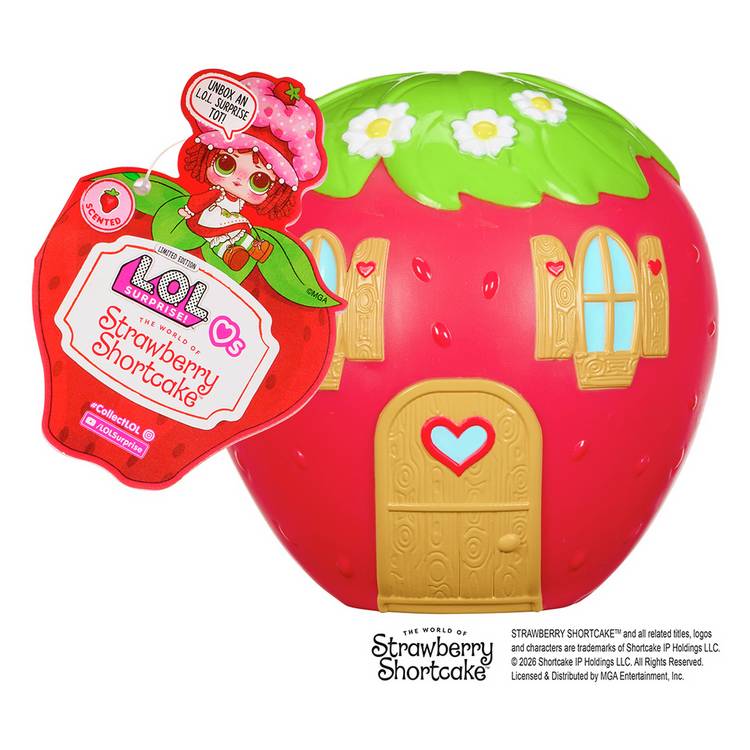 L.O.L. Surprise Strawberry Shortcake collectible doll 9cm (British brand)