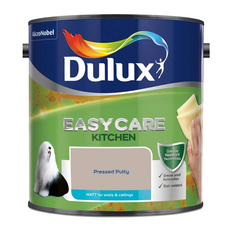 Dulux paint Pressed Putty 2.5L, UK version