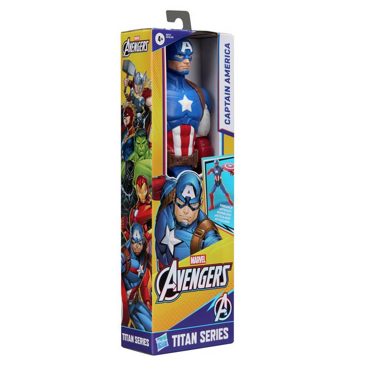 Marvel Titan Series Captain America 11.5 inch action figure (British brand)
