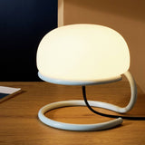 Argos Habitat Blake Opal Glass Table Lamp - Blue- Buy online at McGrocer