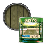 Cuprinol decking stain Golden Maple 2.5L, imported from the UK
