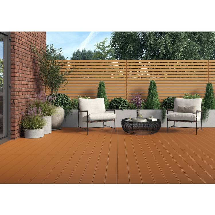 Cuprinol decking stain Golden Maple 2.5L, imported from the UK