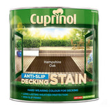 Cuprinol decking stain Hampshire Oak 2.5L - British product