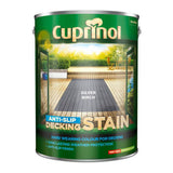 Cuprinol decking stain anti-slip matt grey 5L, UK version