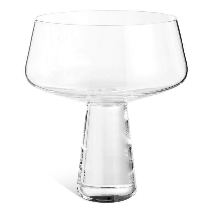 Habitat champagne coupe glasses block stem set of 4, UK version
