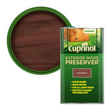 Cuprinol Wood Preserver Acorn Brown 5L - British product