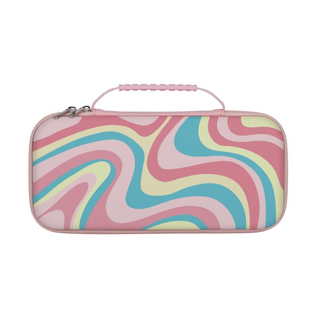 Gioteck pink travel carry case for Nintendo Switch 2 - British product