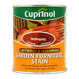 Cuprinol garden furniture stain mahogany 750ml, imported from the UK