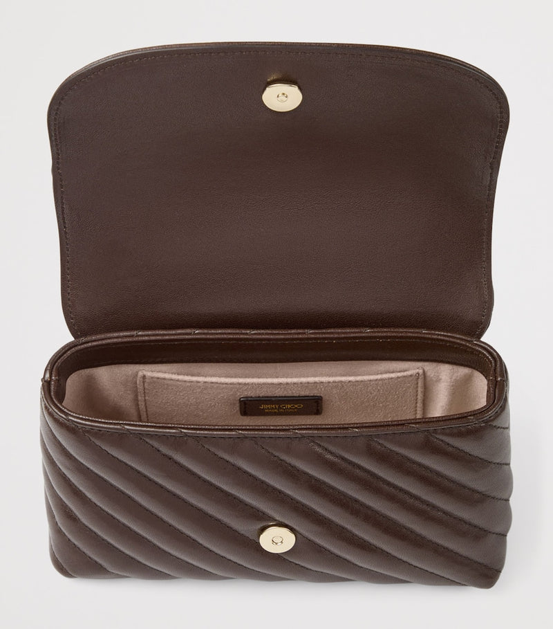 Jimmy Choo Curve cross-body bag in lambskin leather (British brand)