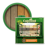 Cuprinol Total Deck 2.5L clear deck treatment (British brand)