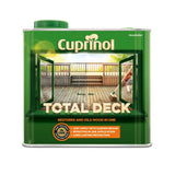 Cuprinol Total Deck 2.5L clear deck treatment (British brand)