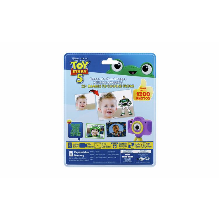 Disney Toy Story 5 Snappy kids digital camera, UK version