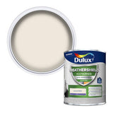 Argos Dulux Weathershield Multi Surface Quick Dry Satin Paint Almond White 750ml- Buy online at McGrocer