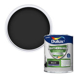Argos Dulux Weathershield Multisurface Satin Paint Black 750ml- Buy online at McGrocer