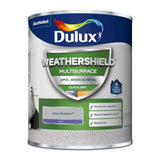 Dulux Weathershield satin paint Chic Shadow 750ml, UK version