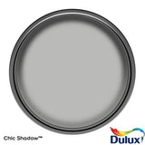 Dulux Weathershield satin paint Chic Shadow 750ml, UK version