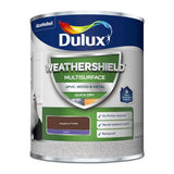 Dulux Weathershield Multisurface paint Hazelnut Truffle 750ml (British brand)
